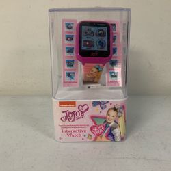 JoJo Siwa Kids Smart Watch with 10 Watch Face. Step Counter ,Selfie and Video Camera,Voice Recorder, Alarm ,Stop Timer, Calculator,Fun Games, 