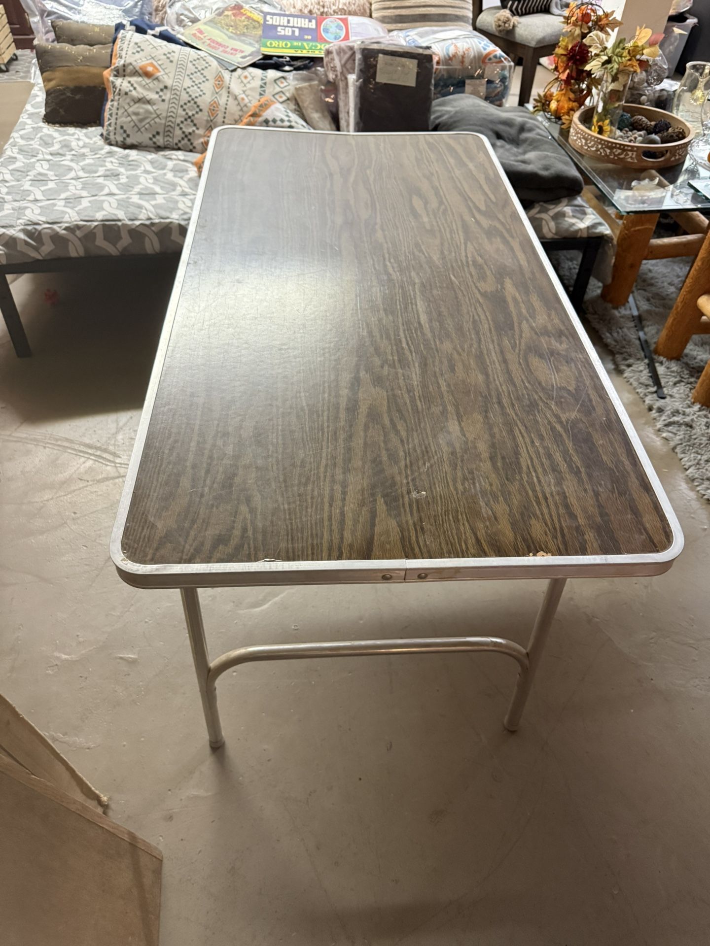 Vintage Aluminum Table
