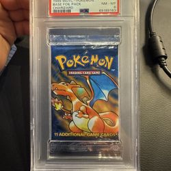 1999 Base Set Foil Pack Psa 8