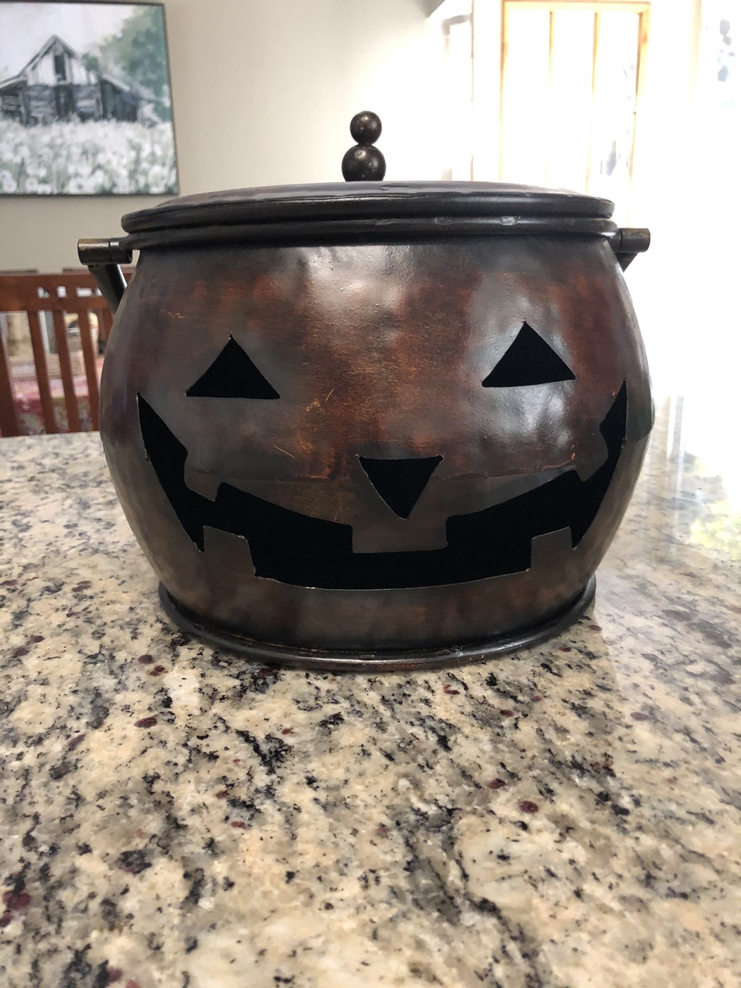 Pumpkin Caldron with lid