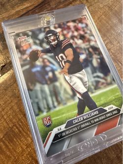 🔥 2024 TOPPS Now Caleb Williams rookie card $10 firm