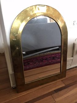 Vintage brass mirror- Negotiable!!