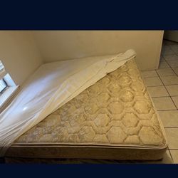 King Size Bed Colchon With Box Springs 