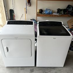 Whirlpool Cabrio Washer And Electric Steam Dryer 