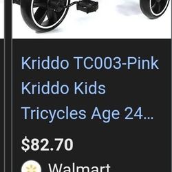 Toddler Bike Kriddo