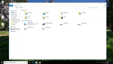 Hp window 10 Pro 6 gb quad core