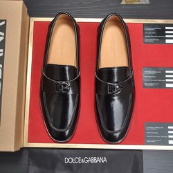 Dolce Gabbana Men’s Leather Shoes With Box New 