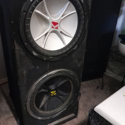 2 12s Kickers Subs And Box 