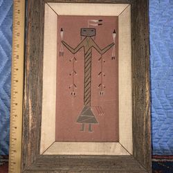 Vintage Sand Painting 