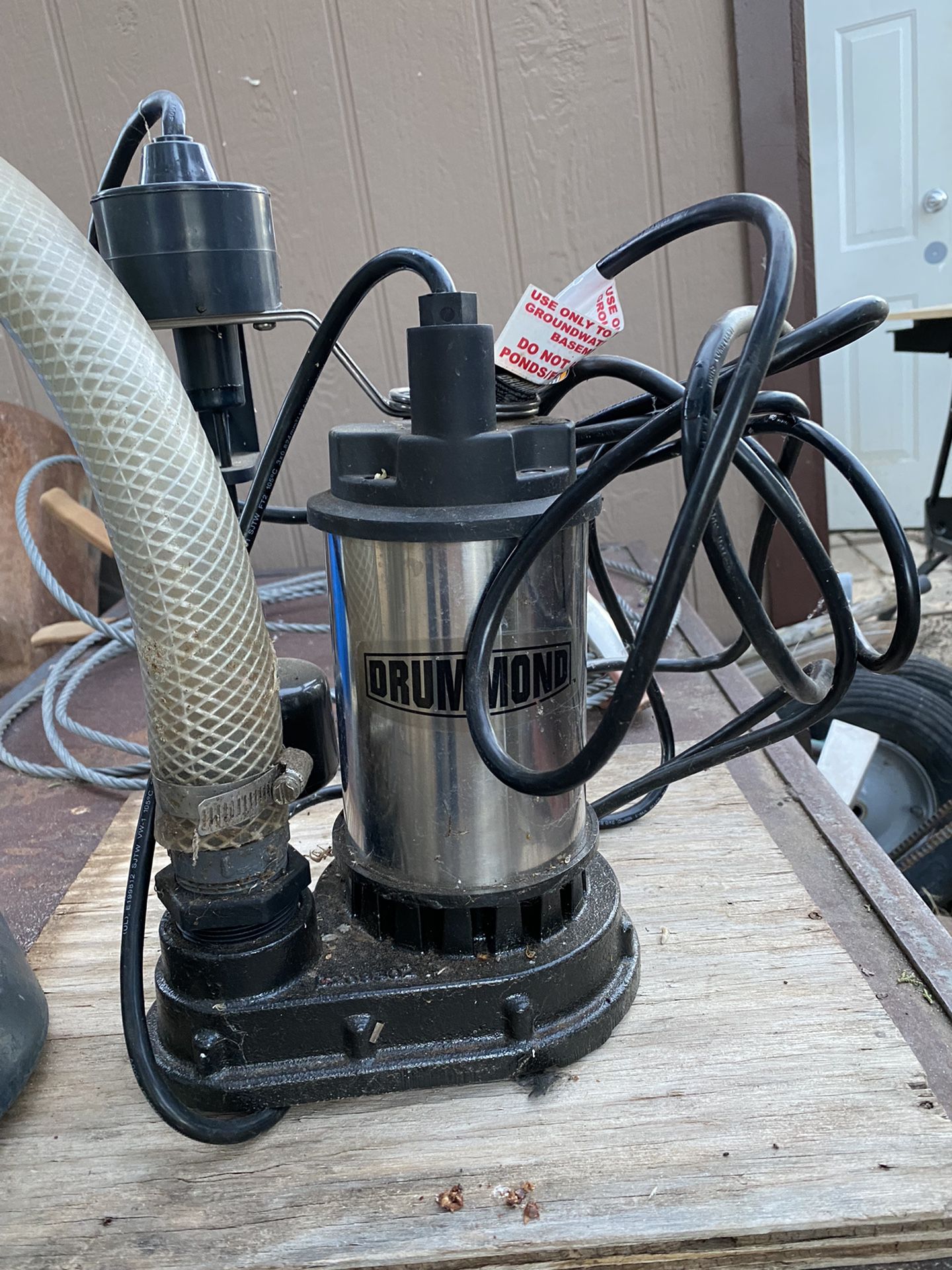 Submersible Pumps, Drummond 1/2 Hp