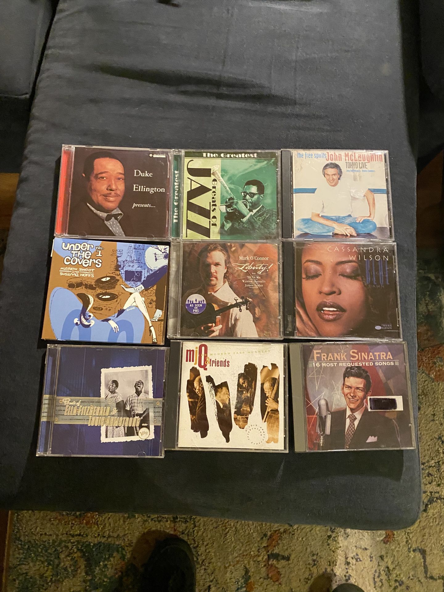 13 Assorted Jazz CDs For 10 Dollars 