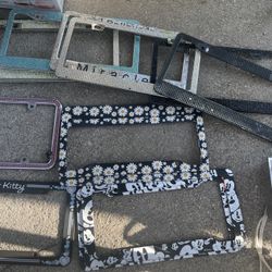 Metal License Plate Frame