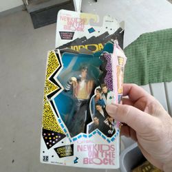 VINTAGE NEW KIDS ON THE BLOCK  "JORDAN"FIGURE NEVER TAKEN OUT OF THE BOX!