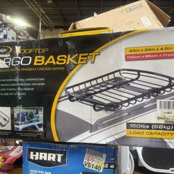 CargoLoc 32531 Rooftop Car SUV Truck Cargo & Luggage Storage Basket Carrier