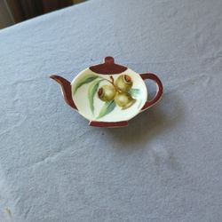 Vintage Tea Bag Caddy/Spoon Rest