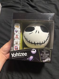 Nightmare Before Christmas Yahtzee