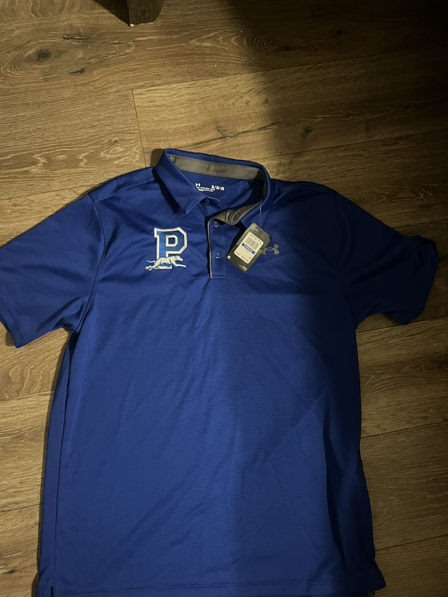 Under Armour Blue Polo Shirt