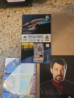 Skybox startrek /1 holo/1 photo