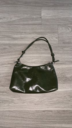 Olive green shoulder bag