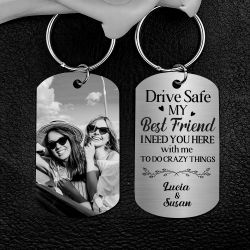 Hamdmade Family Love Stainless Steel Keychain
