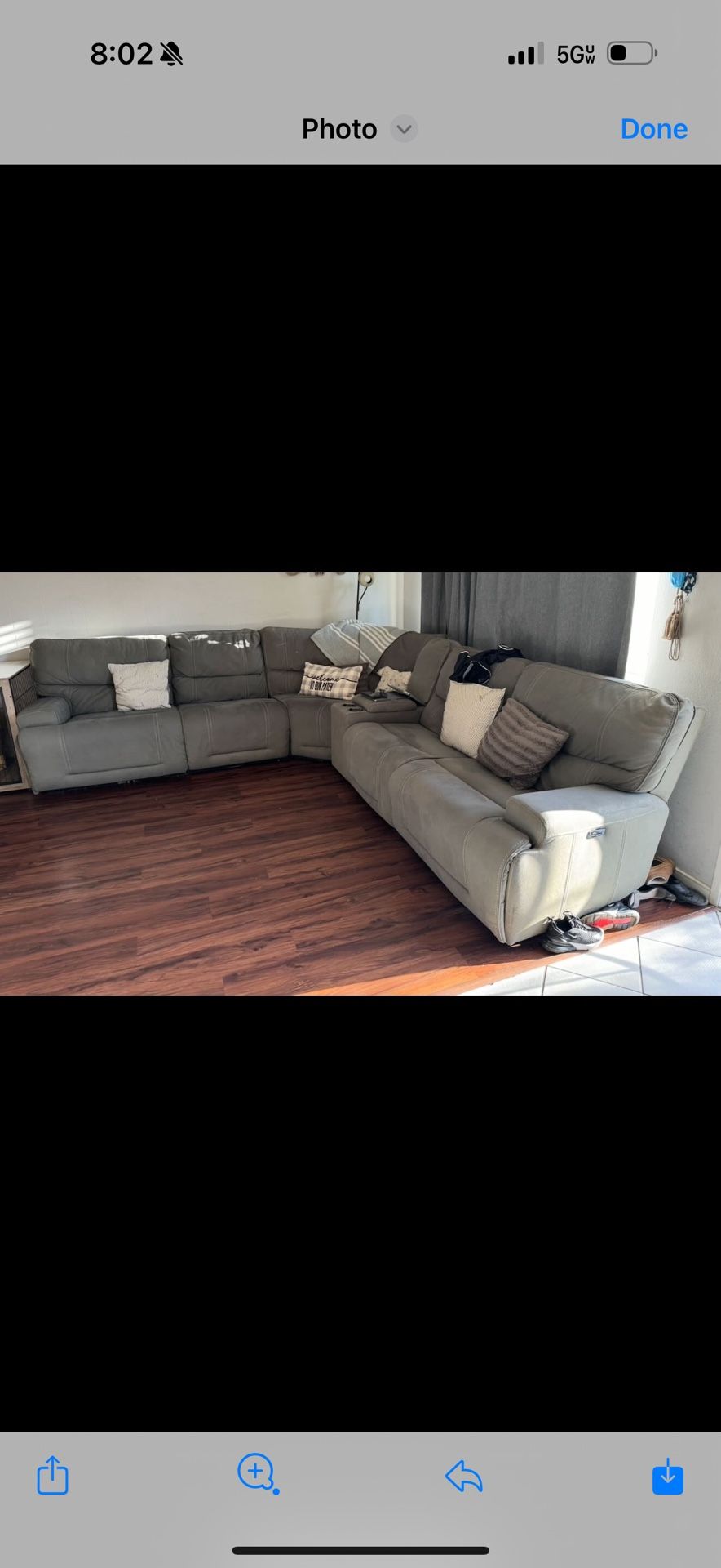 Recliner Sectional Couch