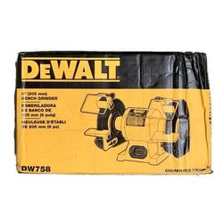DEWALT DW758 Heavy-Duty 8-inch Electric Corded Bench Grinder