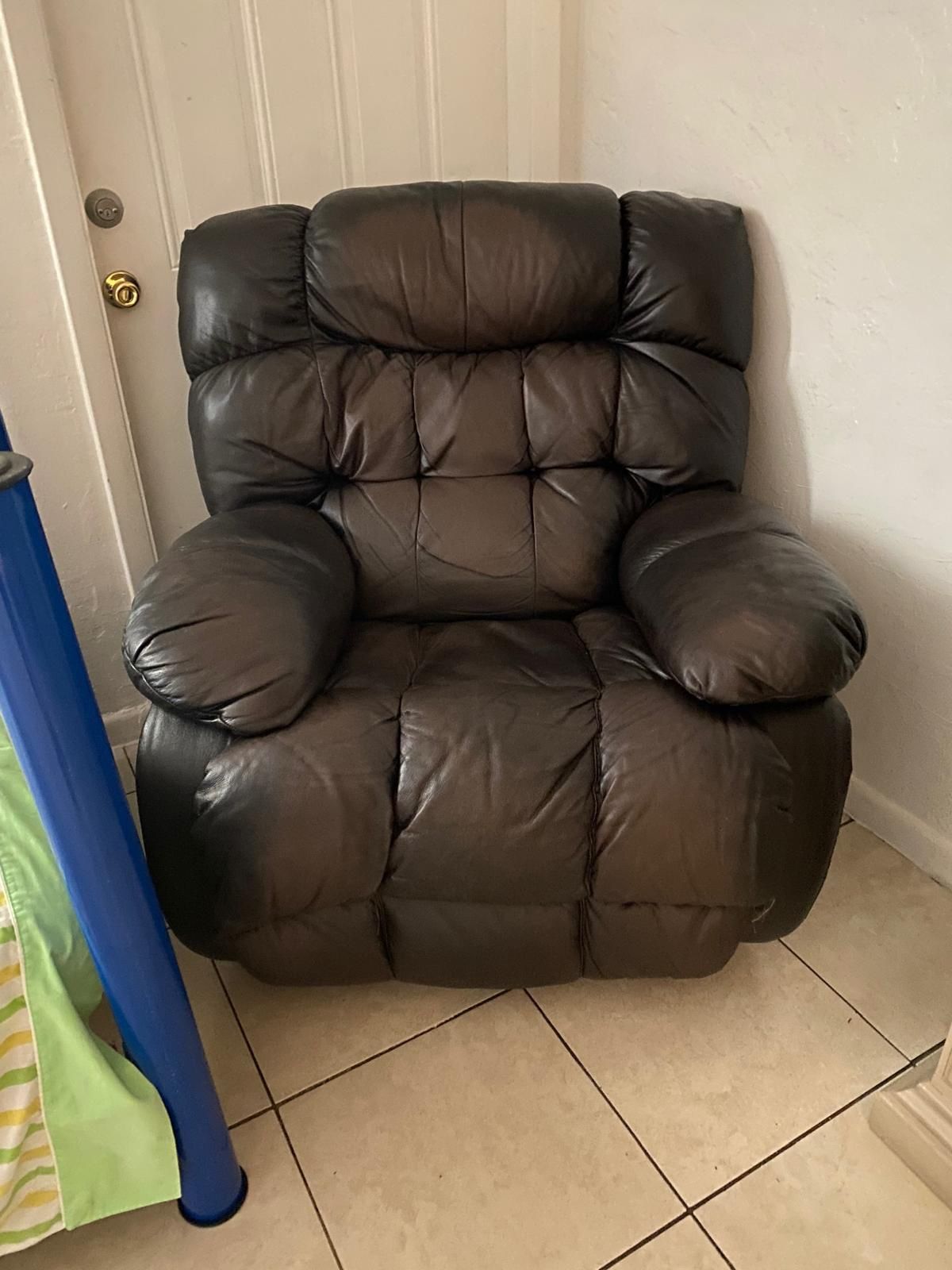 Leather Couch Sofa Recliner