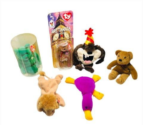 Beanie Babies Lot - Tazz ☆ TY ☆ Vintage Home Depot Beanies