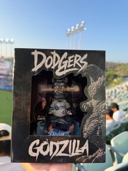 Godzilla Dodgers bobblehead