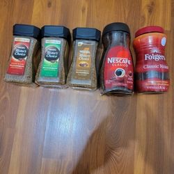 Nescafe, Folgers, Tasters Choice