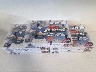 2025 Topps Finest Football Hobby Boxes