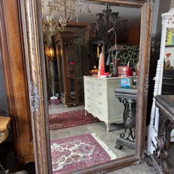Antique Style Ornate Mirror 71 By 46 