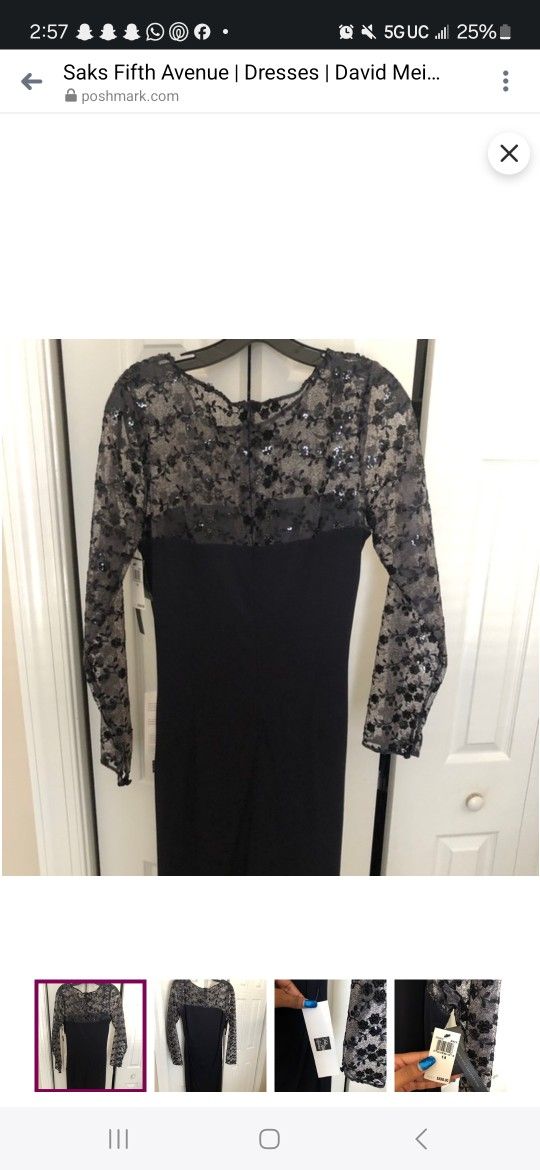 David  Meister Dress Size 4