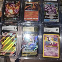 Pokemon Cgc Graded Cards 