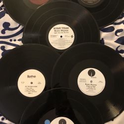 Hip Hop 12” Vinyl Promo Record Singles Lot Of 6