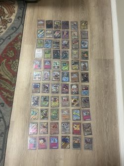 66 Rare Pokemon Ex, Gx, V And Full Art Cards 