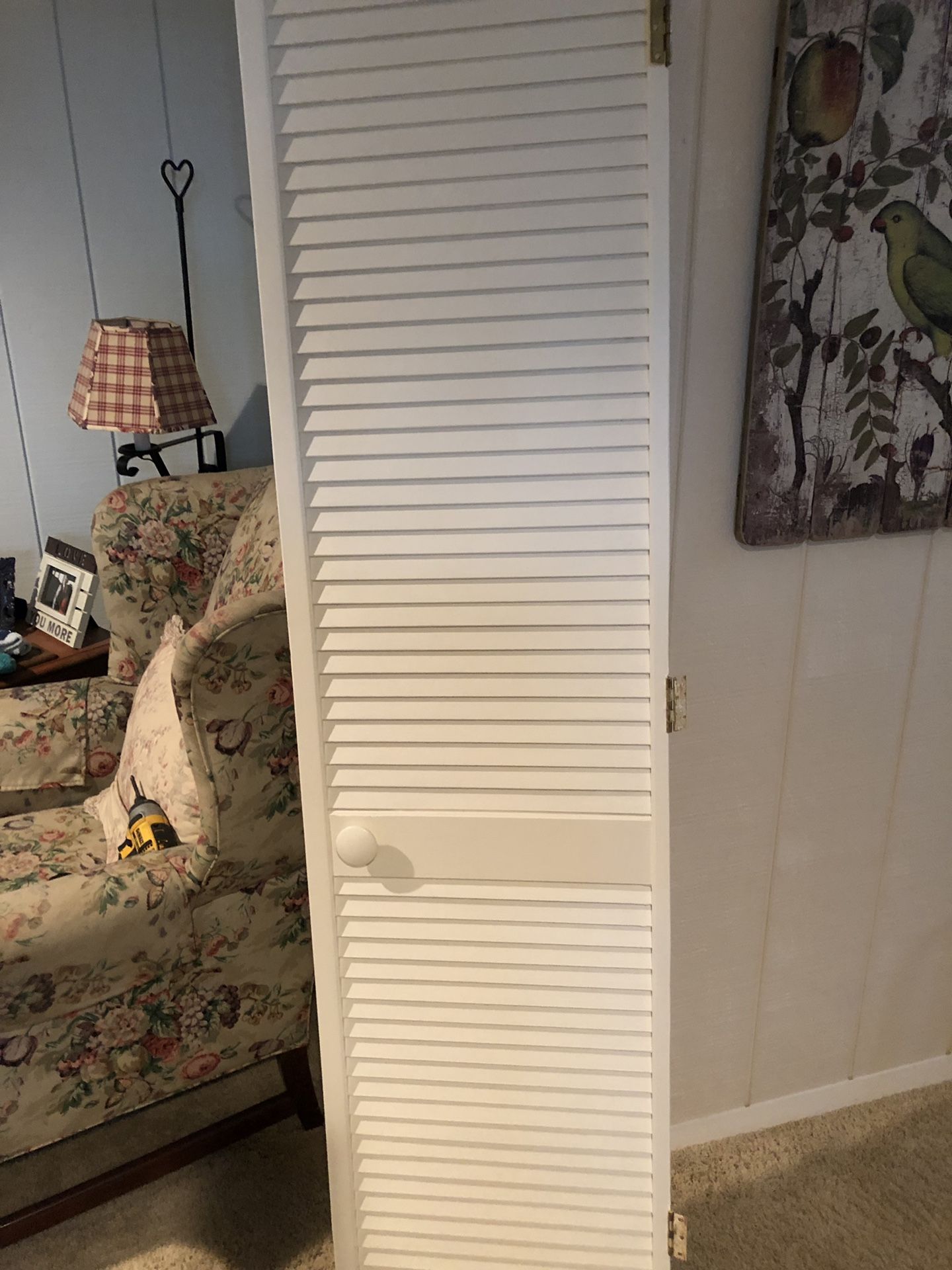Louvered panel