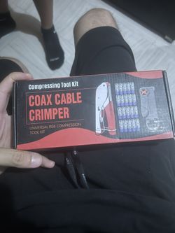 COAX CABLE CRIMPER