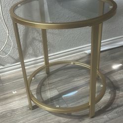 Small Gold Table 