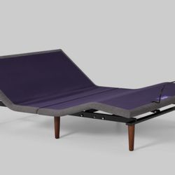 Purple King Size Adjustable Bed Frame