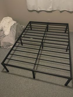Bed frame and mattress
