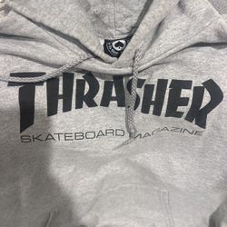 Thrasher Hoodie Gray 