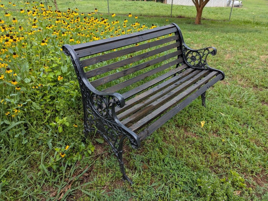 Cast Iron Bench