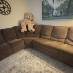 Brown Couch 