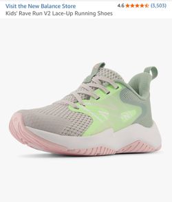 New Balance Kids Rave Run V2 Shoe Size 11 wide