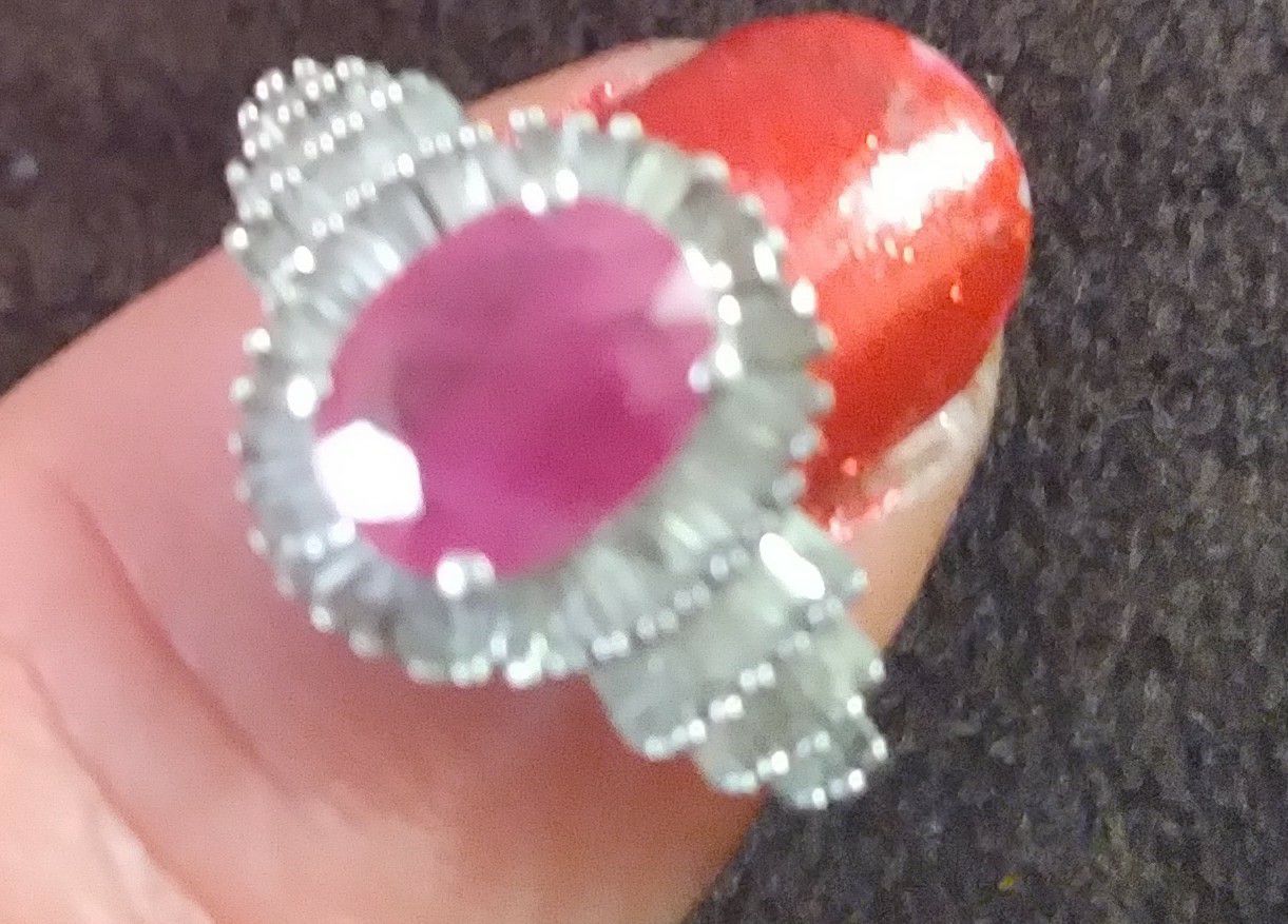 Ruby & diamond Ring