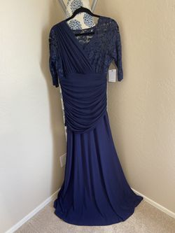 Kiyonna Navy Blue Dress