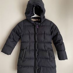 J CREW Kids CREWCUTS Little Girls Warm Lined Winter Parka Long Length Puffer Jacket Size 6/7 Small 