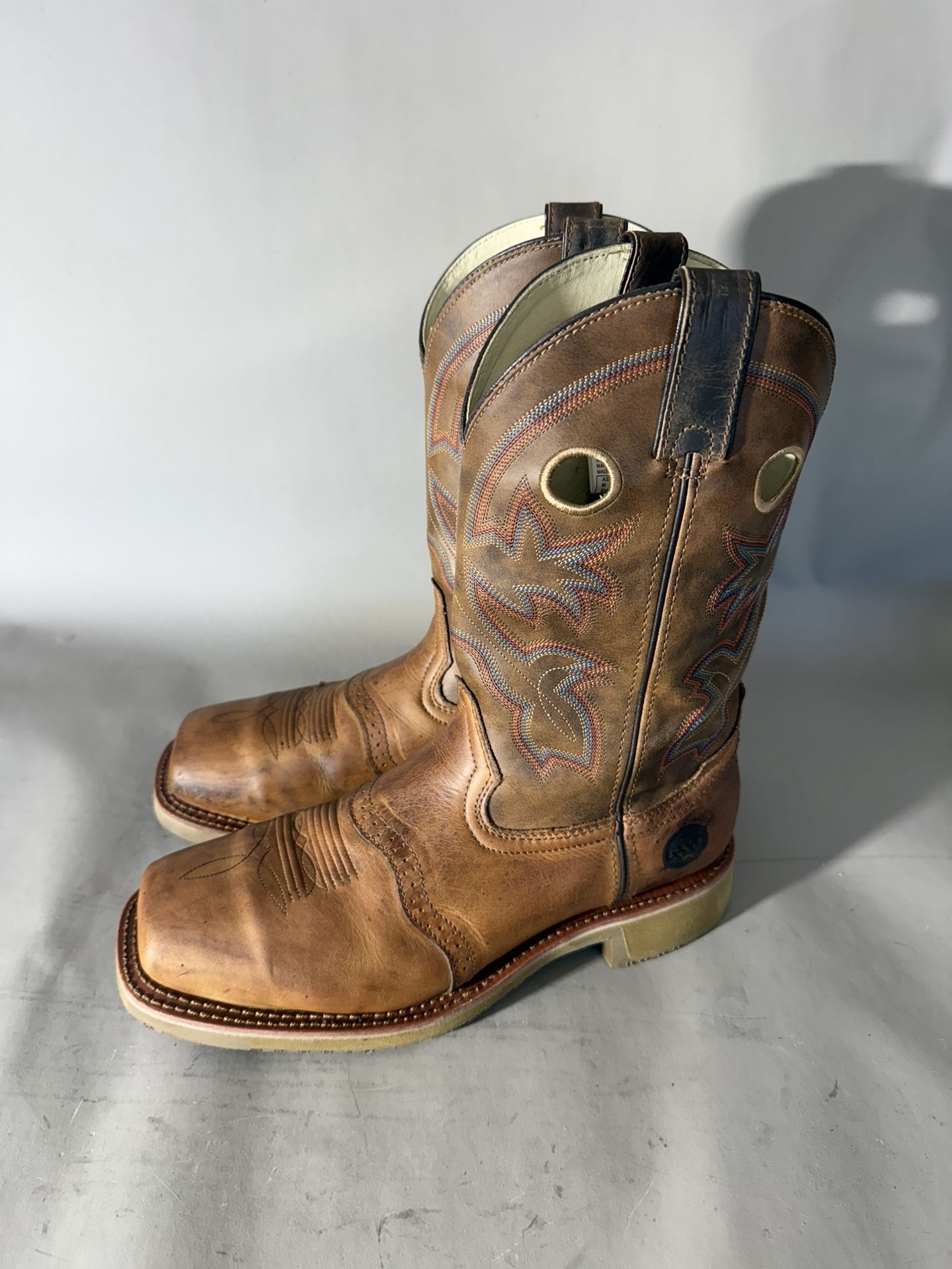 Double H Work Cowboy Boots 10D