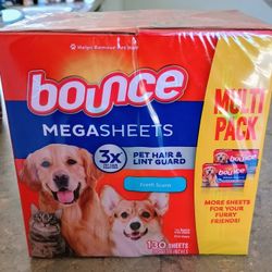 Bounce Dryer Sheets Mega Sheets
